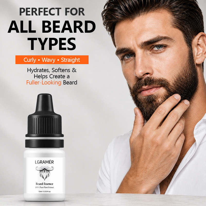 Beard Oil - Men's Beard Growth Serum Nourish Facial