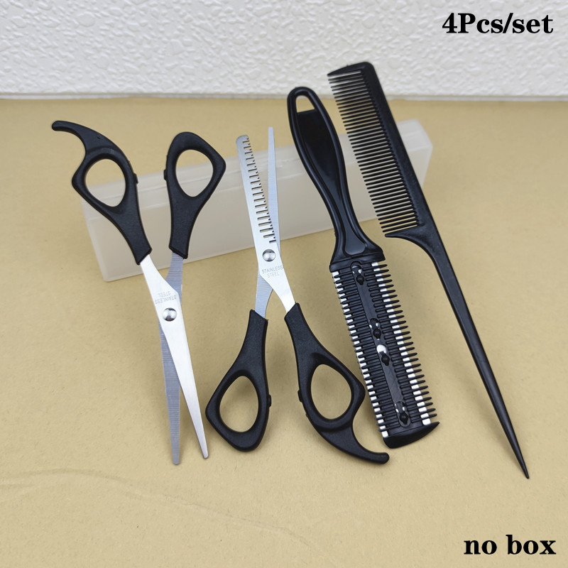 New【4PCS Hair Scissors Hairdre - Grooming Scissors 评论和价格