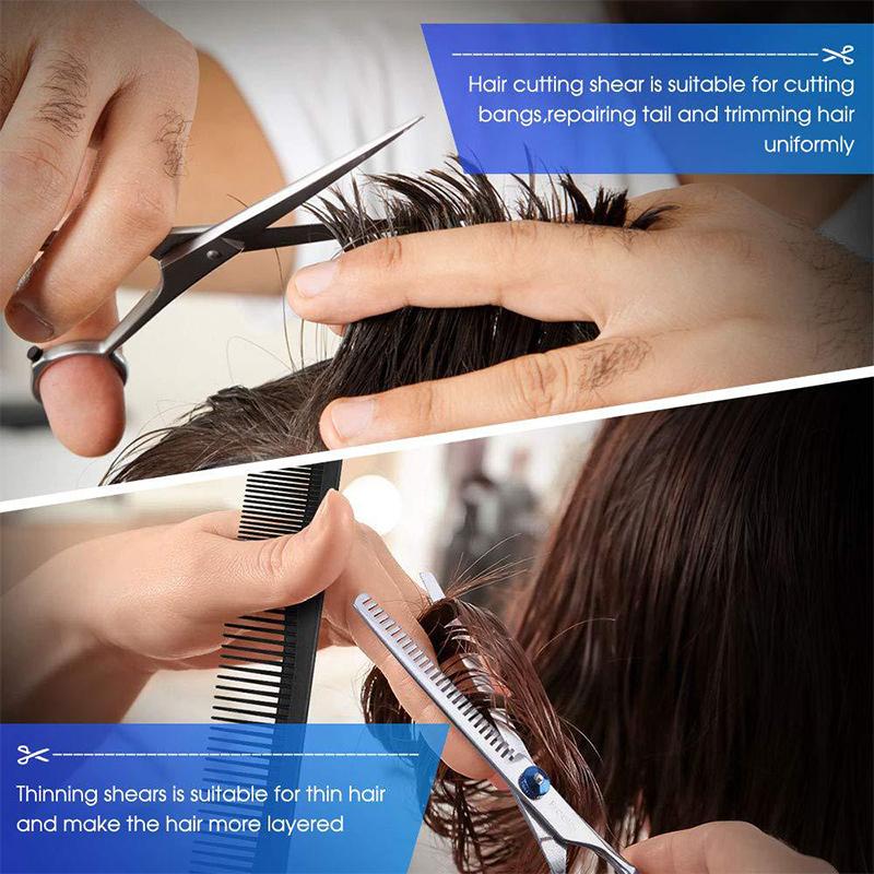 Hair Cutting Scissors Set 6 In - Grooming Scissors 评论和价格