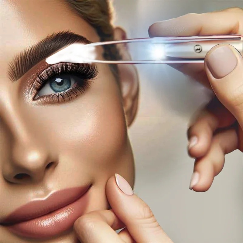 Lighted Stainless Steel Tweeze - Grooming Kit 评论和价格
